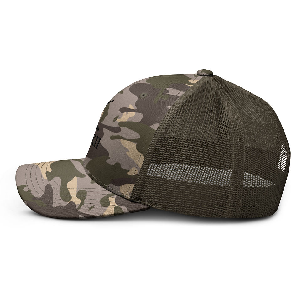 Thumbnail: LFL Camouflage trucker hat black