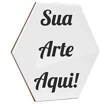 Azulejo de Cerâmica Branco 20cm Hexagonal