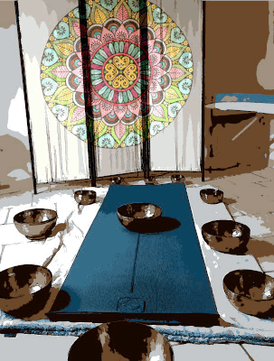 soin bols anim.gif. Bols Tibétain, Bain Sonore, Fleur de vie