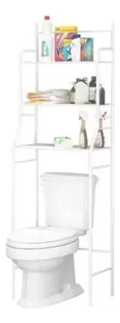 Miniatura: Organizador De Baño 3 Niveles Estante De Almacenamiento Rack