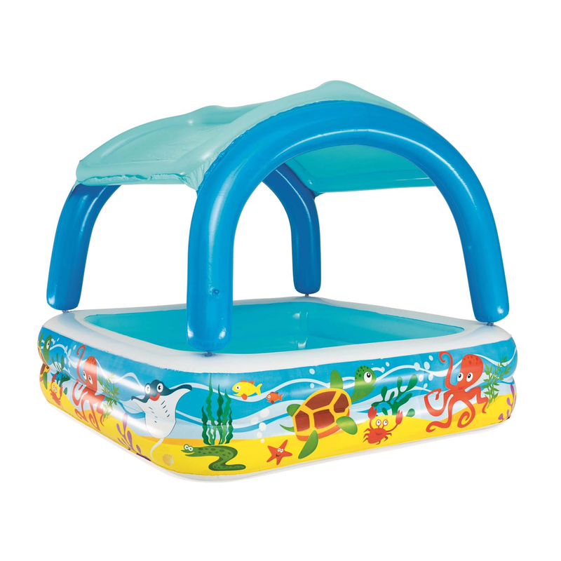 Miniatura: PISCINA BESTWAY INFLABLE C/TECHO 140 X 140 X 114 CM 52192