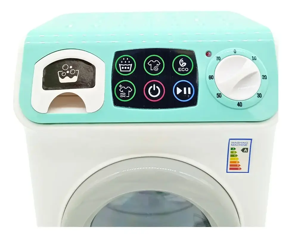Miniatura: Lavadora de Juguete Infantil con Luz Sonido y Movimiento MY HOME
