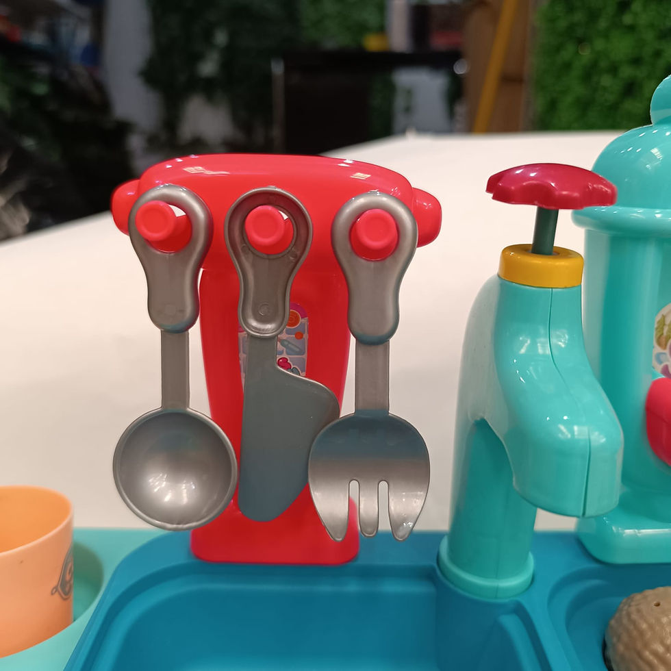 Miniatura: Set De Cocina Infantil Con Accesorios Pila De Agua 40X29X22 cms