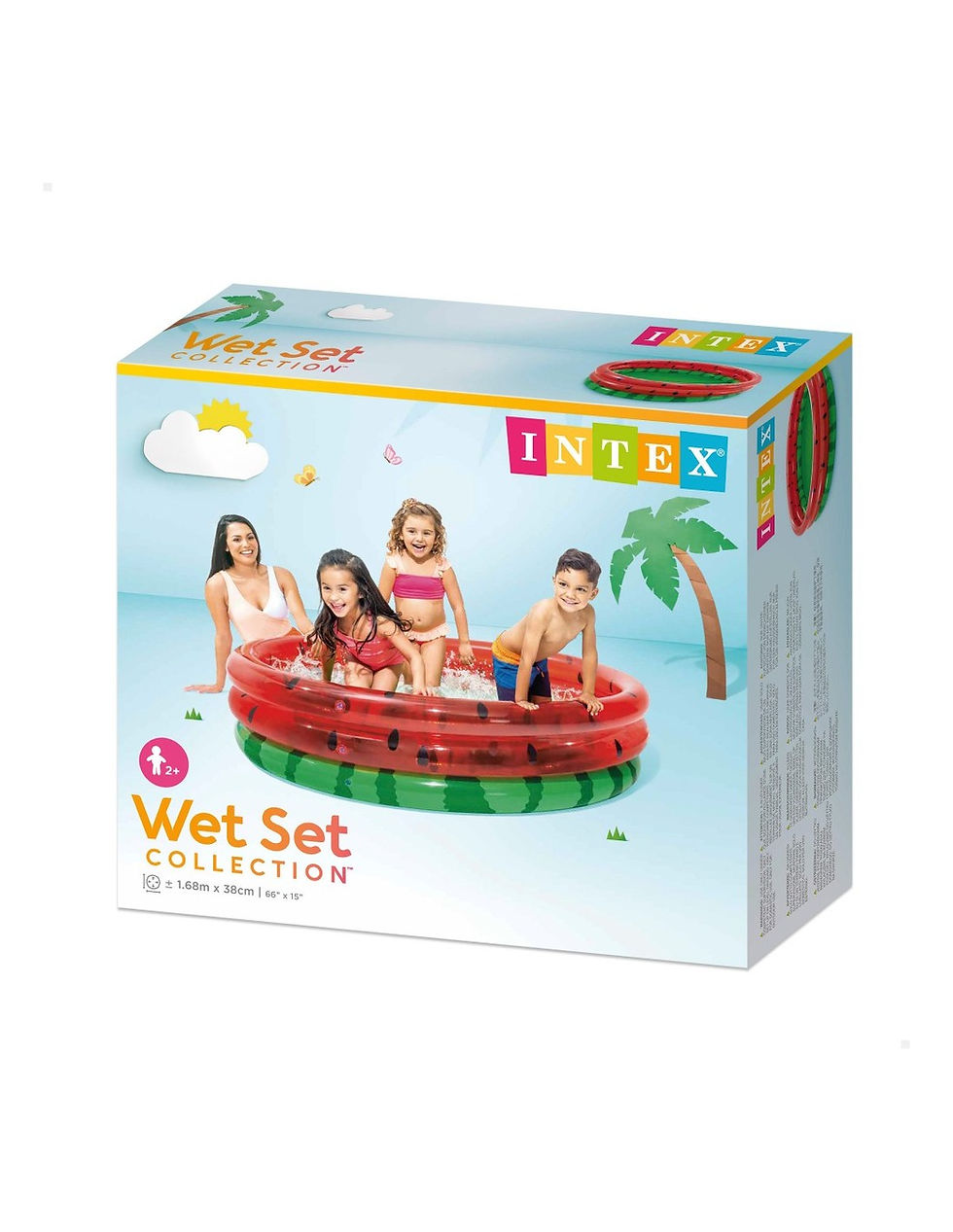 Miniatura: PISCINA HINCHABLE INTEX SANDÍA PARA NIÑOS 168X38 CM