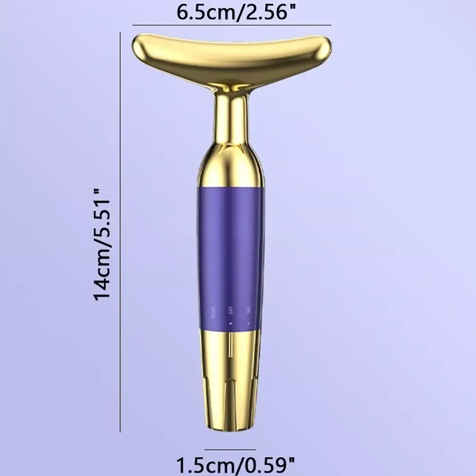 Miniatura: Antiarrugas Rejuvenecedor Masajeador Facial Eléctrico 24k