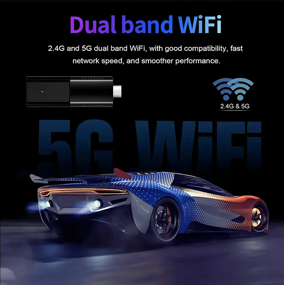 Miniatura: Android TV Box – TV Stick  Smart | Wi-Fi/Ethernet | USB | MicroSD/TF