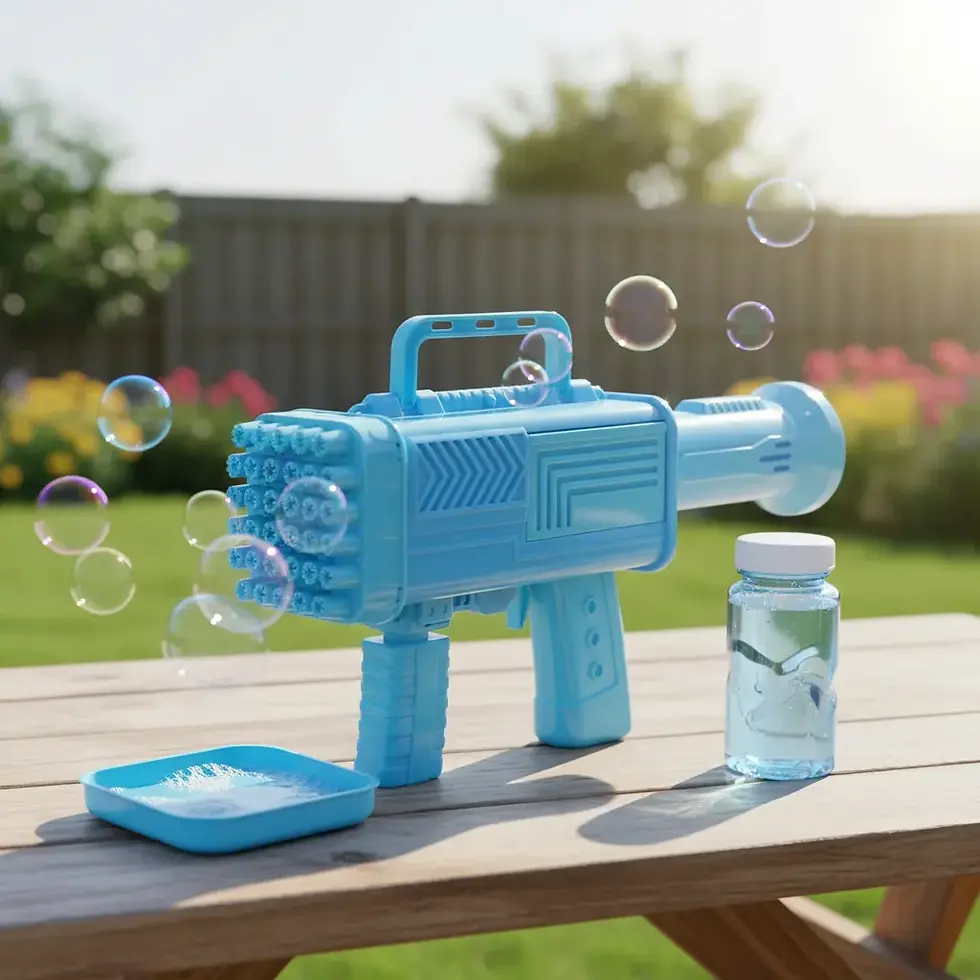 Miniatura: Pistola de Burbujas 34 Huecos “Dream Bubbles” – Diseño Rocket Gun