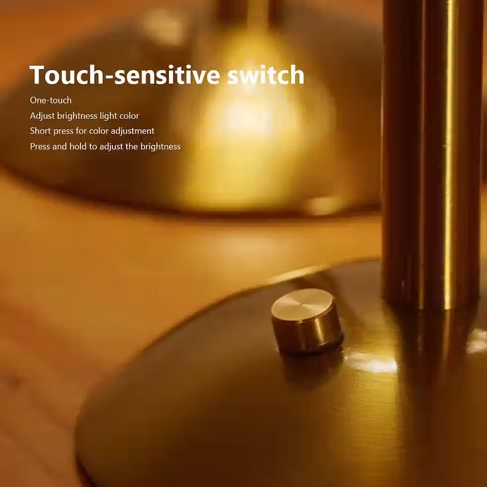 Miniatura: Lampara Decorativa LED Diamante Recargable USB Táctil Luz Cálida 30cms