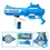 Miniatura: Pistola Lanzador De Burbujas Bubble Gun 15 Orificios + Luces Azul