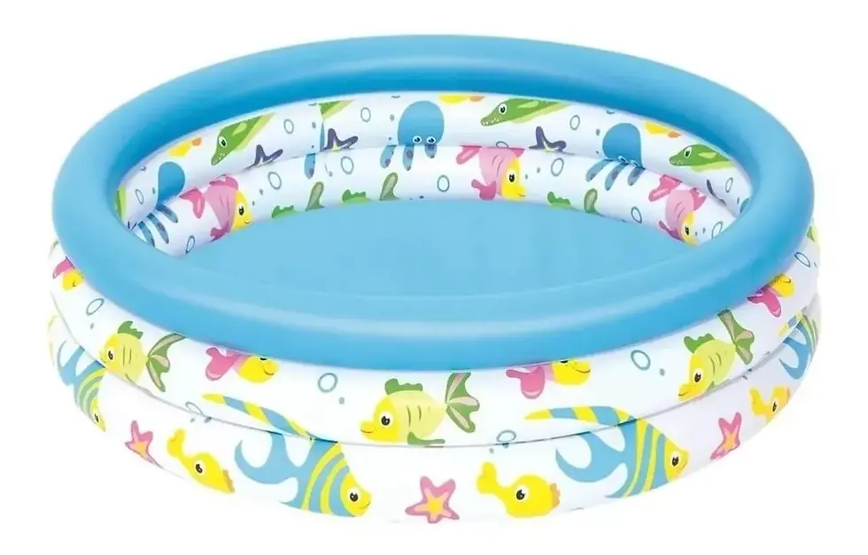 Miniatura: Piscina Inflable 1.22MtX25cms Bestway + 100 Pelotas De Piscina