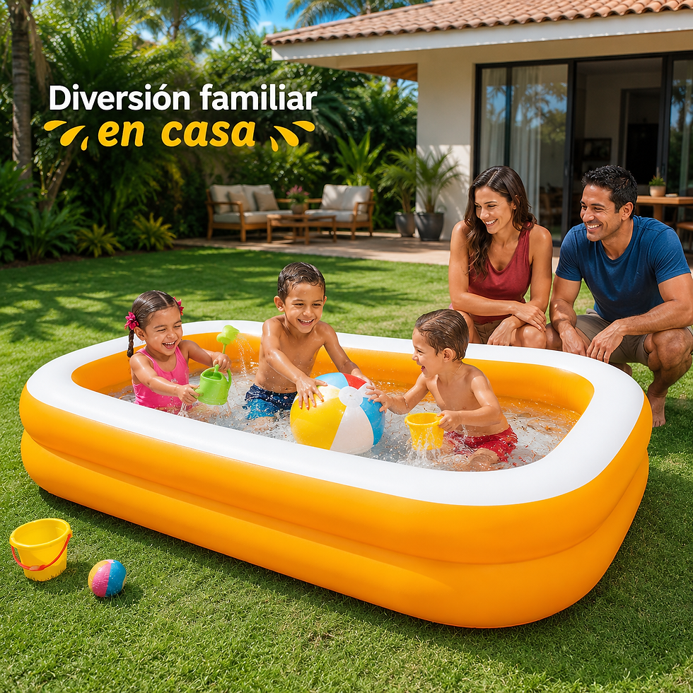 Miniatura: Piscina Inflable  INTEX Rectangular 229x147x46 cm.