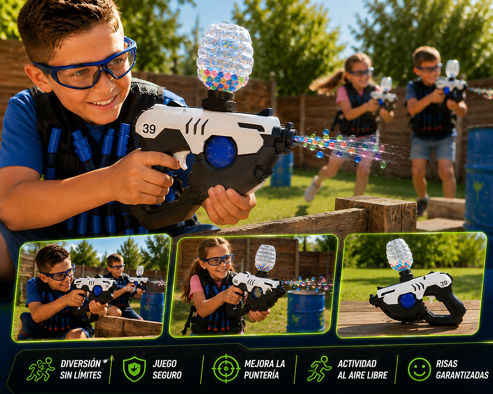 Miniatura: Lanzador de Hidrogel Overwatch 317 – Juguete Infantil Recargable