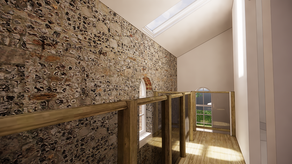 new first floor landing volume