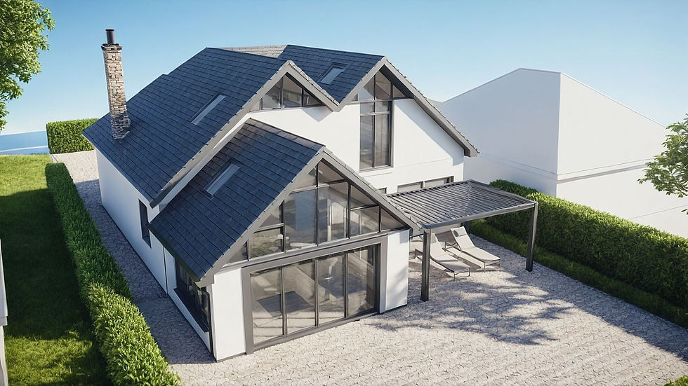 birdseye celebrating gabled design language