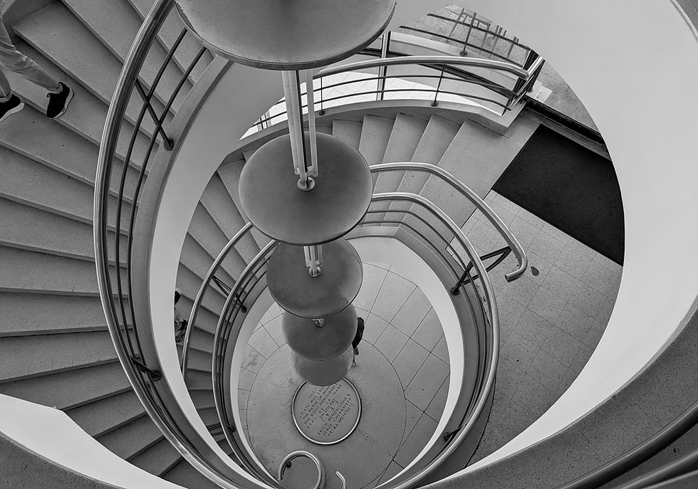 Staircase, De La War Pavilion