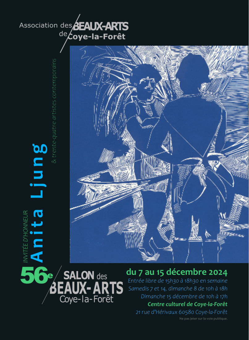 Salon des beaux arts de Coye la Forêt 
