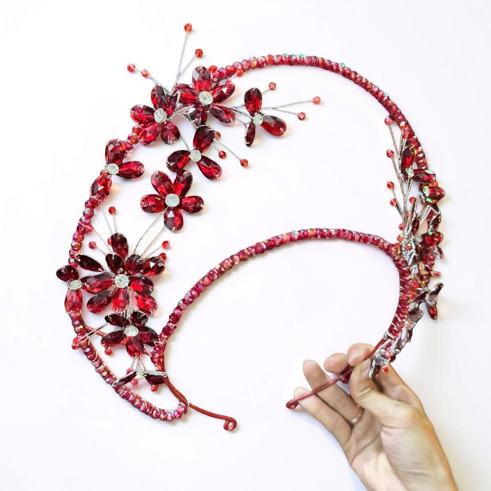 Thumbnail: Lace Flower Headwear