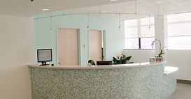 renovated reception area
