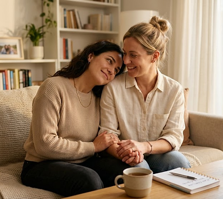 pareja de mujeres mamas.png