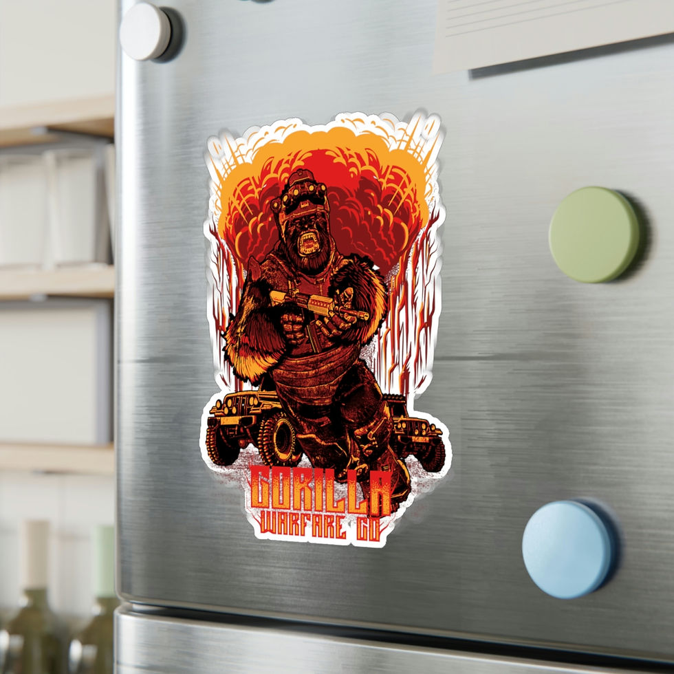 Thumbnail: Gorilla Assault Sticker
