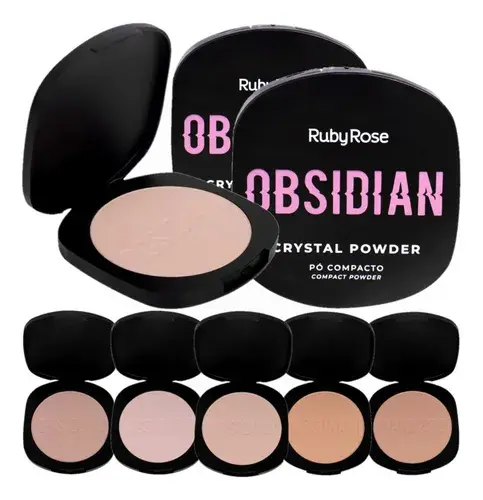 Miniatura: CRYSTAL POWDER POLVO COMPACTO HB-1800