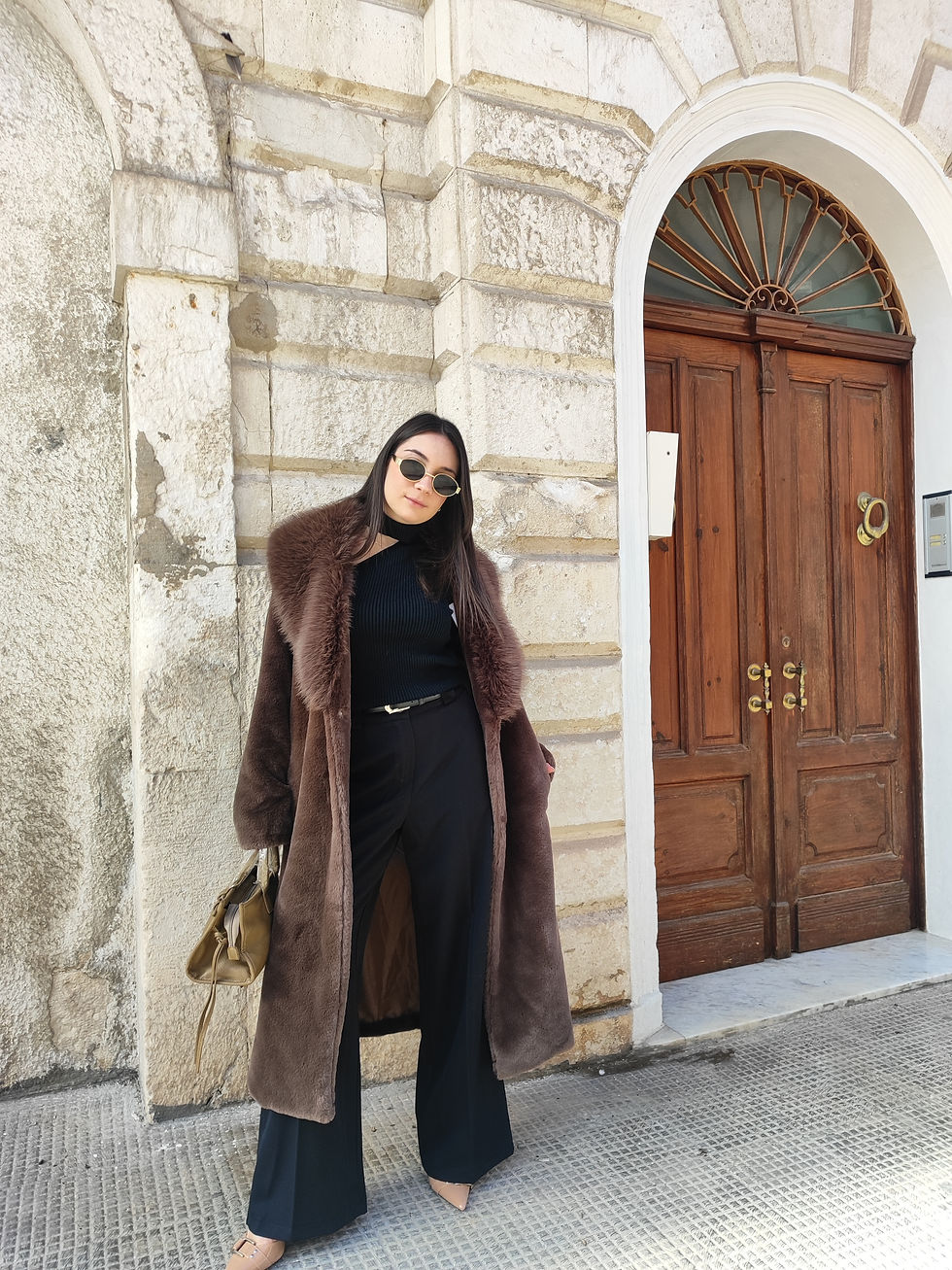 Miniatura: Cappotto pelliccia 
