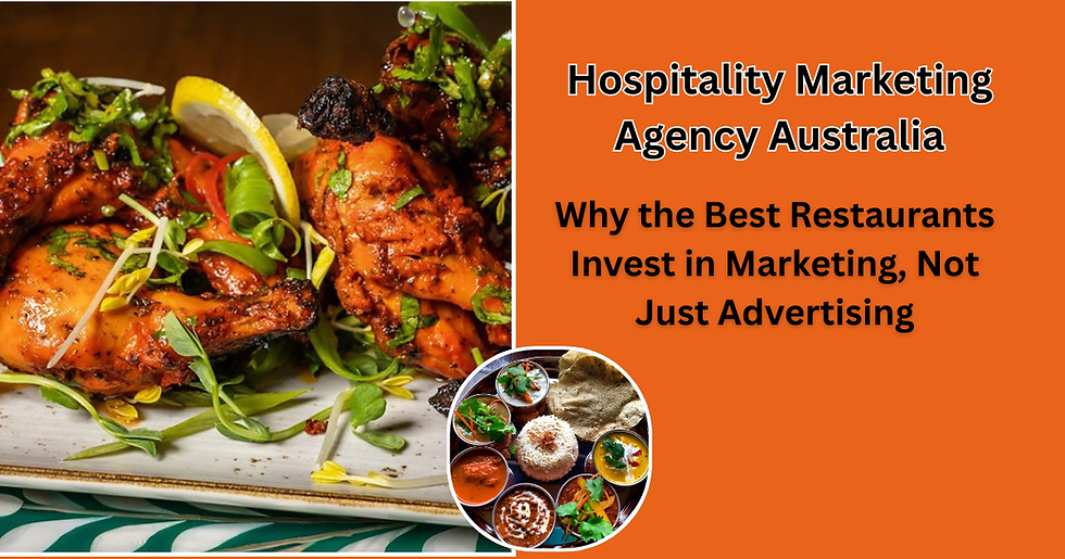 Hospitality marketing agency Australia helping restaurants grow with local SEO, content creation, social media marketing, and digital marketing strategies