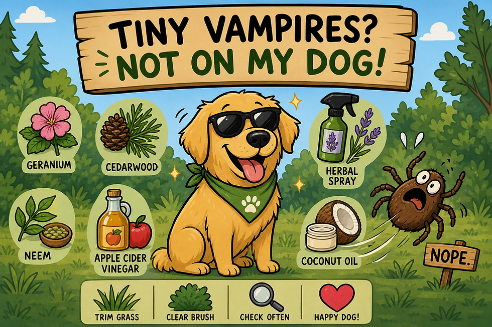 Natural Tick Prevention for Dogs