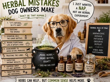 Herbal Mistakes Dog Owners Make