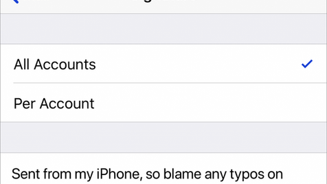 Tired of “Sent from my iPhone” as Your Email Signature?