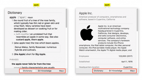 Look Up All Sorts of Information with a Quick Click or Tap on the Mac