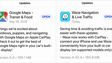 Finally! iOS 12 Lets You Use Google Maps or Waze in CarPlay
