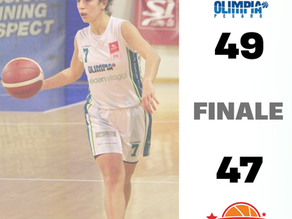 Olimpia Pesaro 49-47 Salus Basket Gualdo