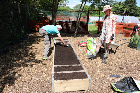 Square foot gardening the Growing in Harmony way!