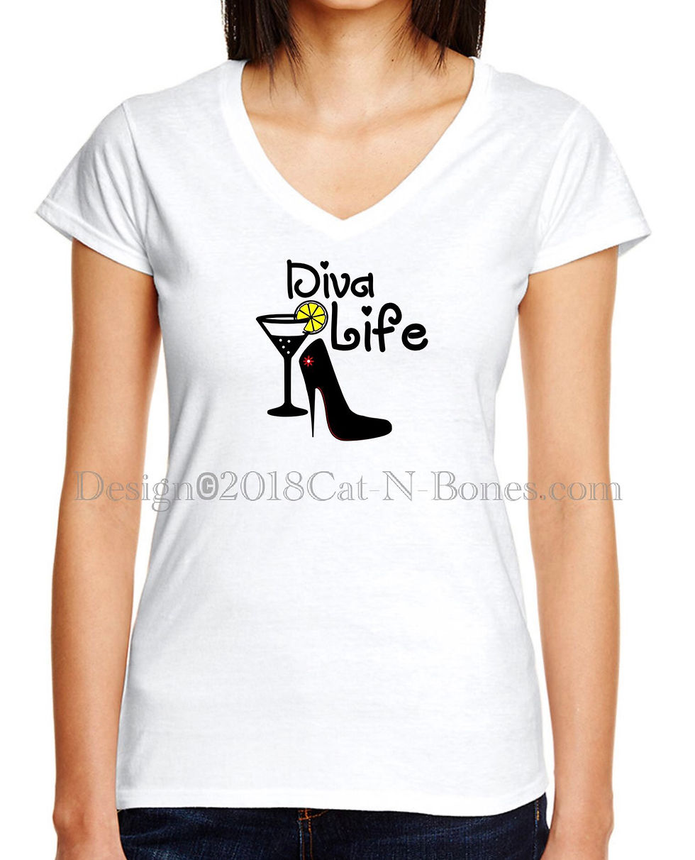 Thumbnail: Diva Shirts: Diva Life Shirt, Funny T-Shirts, Funny Gifts