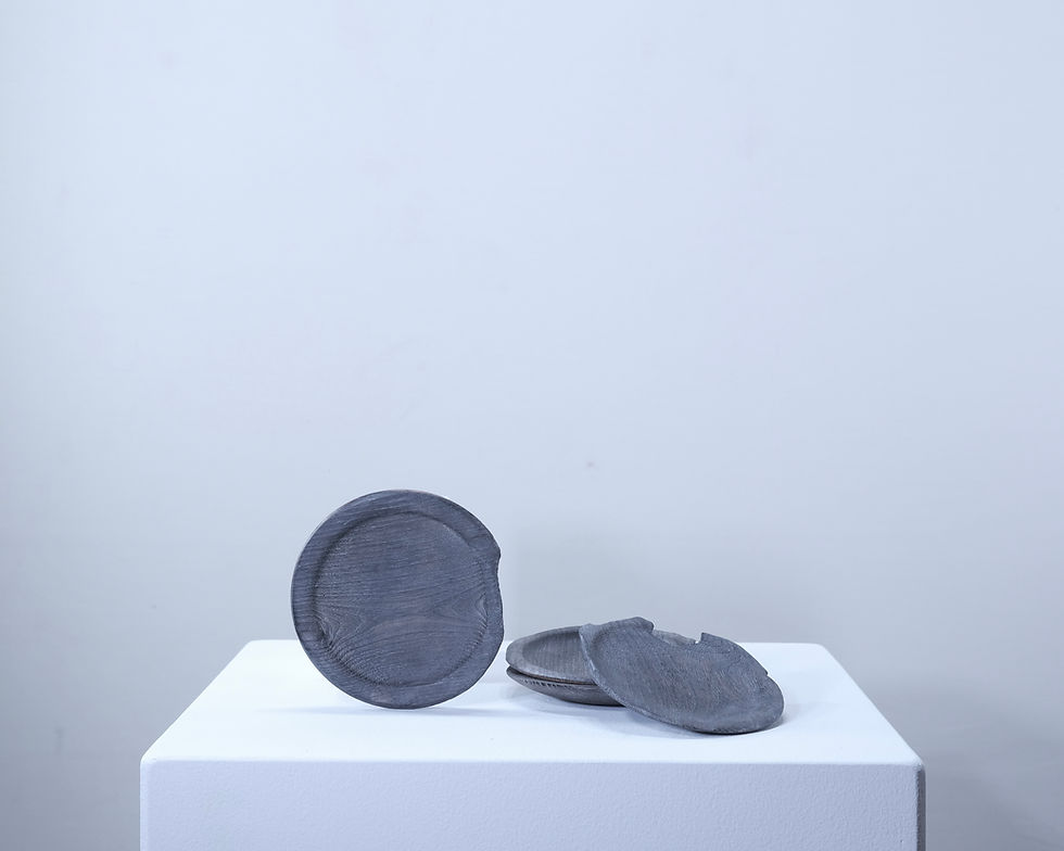 サムネイル： Small Plate｜鬼胡桃の小皿 4枚組 #01