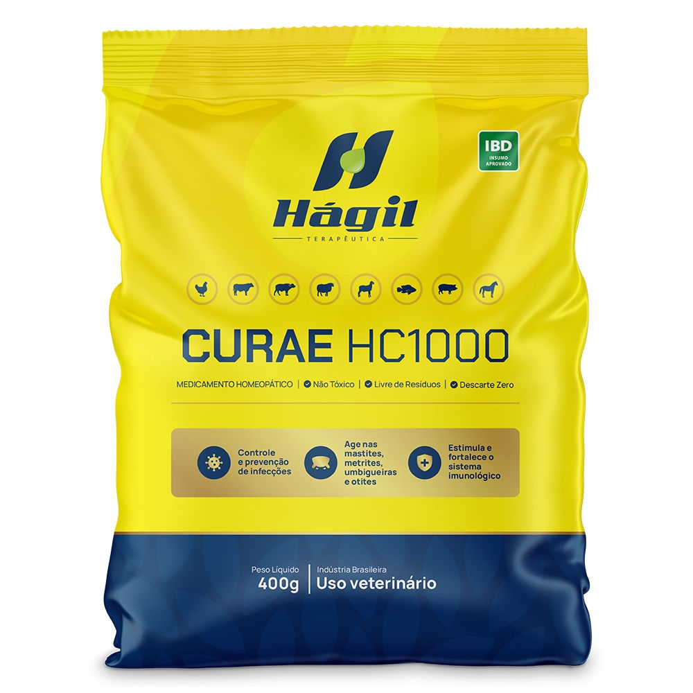 CURAE HC1000(combate e previne infecções)400 g
