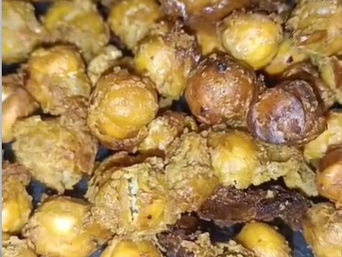 Garbanzos crujientes
