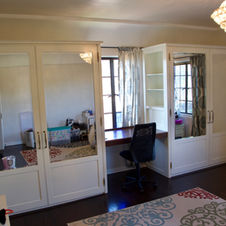 built in furniture, built in wardrobes, westwood california. wilshire boulevard.