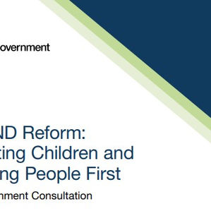SEND Reform: Putting children and young people first