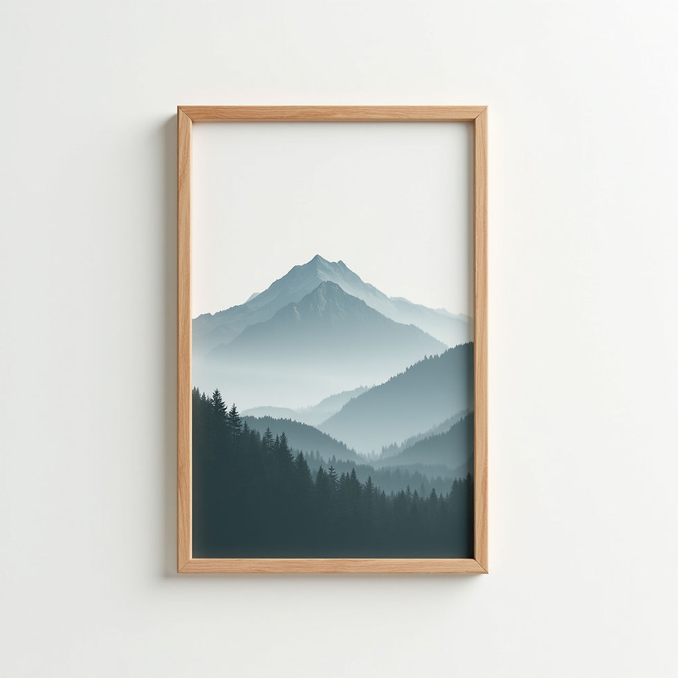 Misty Mountain Serenity