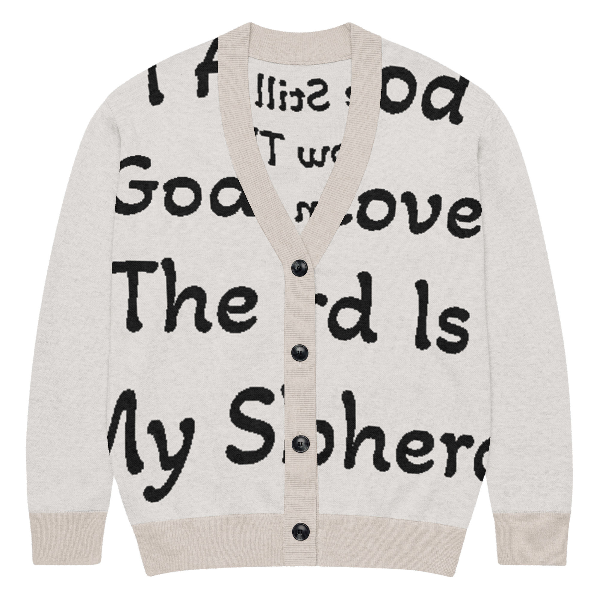 Holy Knitted cardigan