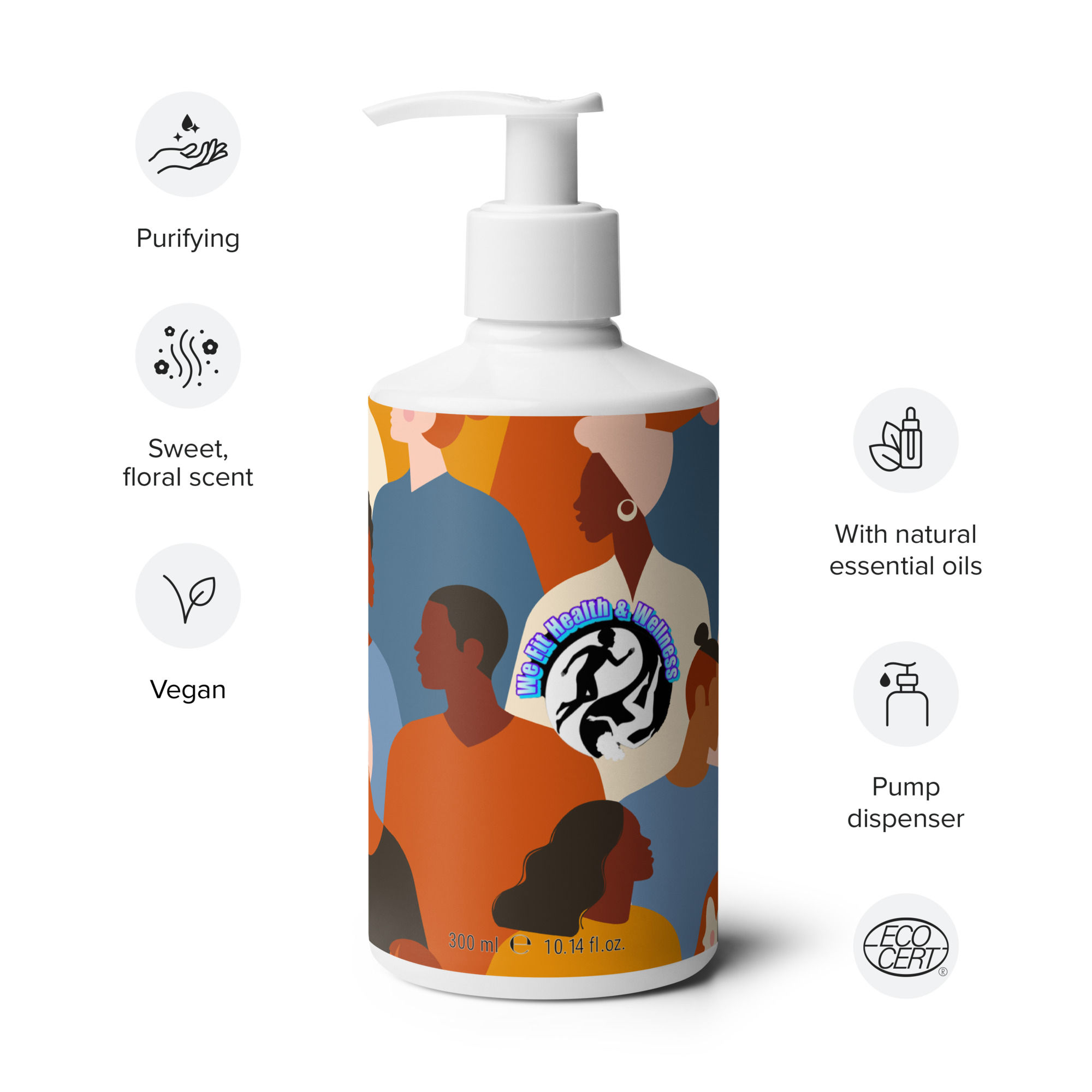 WF Floral hand & body wash