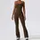 Thumbnail: Shockproof Workout  Suit Running Quick Dry Tight Yoga  Female Gym Workout Sets
