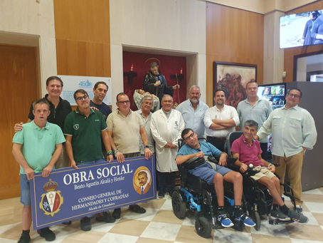 El Consejo Local de Hermandades y Cofradías de Alcalá de Guadaíra apoya el proyecto de Desayunos y Meriendas Solidarias