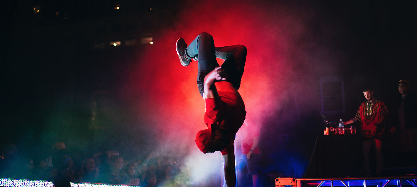 Hip Hop Dancer on Stage