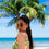 Thumbnail: Tropical print crop top