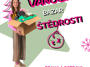 Vánoční Bazary štědrosti jsou tu! Přines, nakup a podpoř dobrou věc