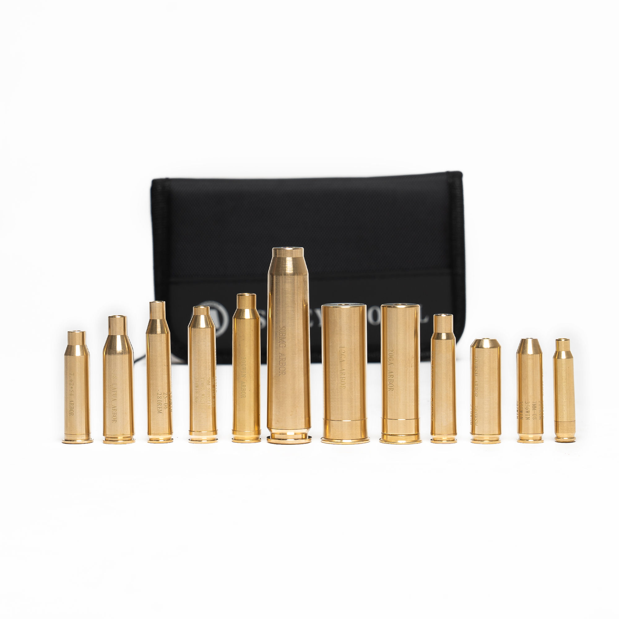 223 Green Boresight Kit with all Arbors