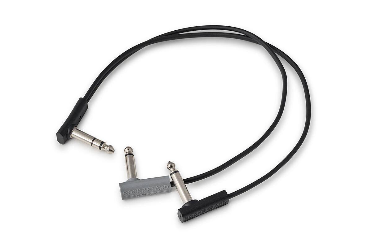 Flat Patch Y Splitter Cable, 30 cm